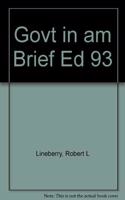 Govt in am Brief Ed 93