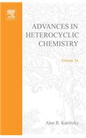 Advances in Heterocyclic Chemistry V34