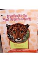 Harcourt Science West Virginia: Practice for Westest Student Edition Grade 5