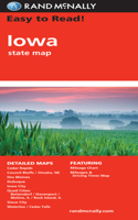 Rand McNally Easy to Read! Iowa State Map