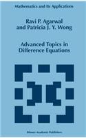 Advanced Topics in Difference Equations