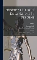 Principes Du Droit De La Nature Et Des Gens