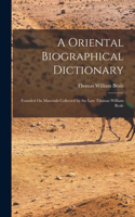 Oriental Biographical Dictionary