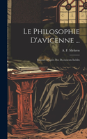 Philosophie D'avicenne ...
