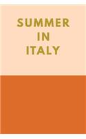 Summer in Italy