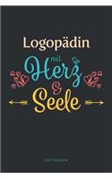 Logopädin Mit Herz & Seele Notizbuch