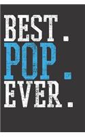 Grandpa Dad Best Pop Notebook Journal