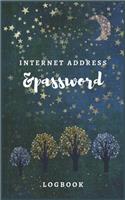 Internet Address & Password Logbook