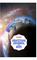 Galaxy Gratitude Journal For Boys