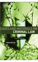 Cases & Materials on Criminal Law