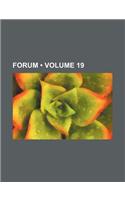 Forum (Volume 19): (English)