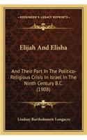 Elijah and Elisha