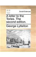 A letter to the Tories. The second edition.