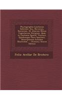 Phytographia Lusitaniae Selectior