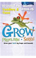 Grow, Proclaim, Serve! Toddlers & Twos Poster Pak Winter 2014-15