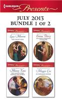 Harlequin Presents July 2013 - Bundle 1 of 2