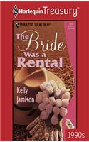 The Bride Was a Rental