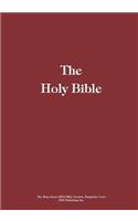 The King James 2014 Bible Version, Burgundy Cover