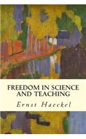 Freedom in Science and Teaching: (English)
