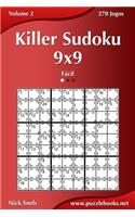 Killer Sudoku 9x9 - Fácil - Volume 2 - 270 Jogos