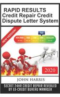 RAPID RESULTS Credit Repair Credit Dispute Letter System