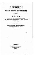 Ricordi Per le Truppe in Campagna, Guida Per Servire Agli Ufficiali di Ogni