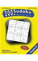 200 Sudoku Rätsel, Ausgabe 09: 200 schwere 9x9 Sudoku mit Lösungen, Ausgabe 09(9 200 Sudoku Rätsel)