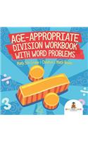 Age-Appropriate Division Workbook with Word Problems - Math 5th Grade Children's Math Books