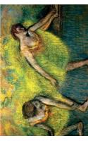 ''Two Dancers at Rest'' by Edgar Degas: Journal (Blank / Lined)