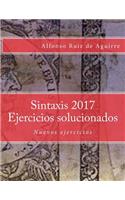 Sintaxis 2017 Ejercicios solucionados