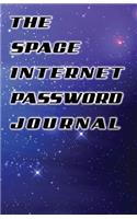 The Space Internet Password Journal: Internet Password Notebook: Galaxy Design