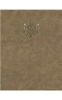 Monogram "M" Grid Sketchbook: (13 Monogram Raw 150 Grid-Sketch)