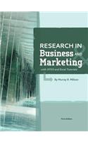 Research in Business and Marketing (with SPSS and Excel Tutorials)