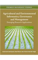 Agricultural and Environmental Informatics, Governance and Management