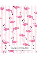 Flamingo Coloring Book: Gifts for Kids 4-8, Girls or Adult Relaxation - Stress Relief Flamingo lover Birthday Coloring Book Made in USA