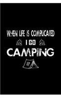 When Life Is Complicated I Go Camping