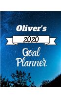 Oliver's 2020 Goal Planner: 2020 New Year Planner Goal Journal Gift for Oliver / Notebook / Diary / Unique Greeting Card Alternative