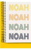 Name NOAH A beautiful personalized: Lined Notebook / Journal Gift, 120 Pages, 6 x 9 inches, NoteBook Gift For NOAH, Personal Diary, NOAH, Personalized Journal, Customized Journal, The 