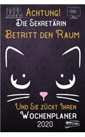 Achtung! Die Sekretärin betritt den Raum und Sie zückt Ihren Wochenplaner 2020