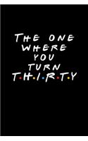 The One Where You Turn Thirty