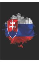 Slovakia Notebook: Slovakia Notebook - college book - diary - journal - booklet - memo - composition book - 120 sheets - Dot Grid paper 6x9 inch