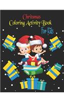 Chritsmas Coloring Activity Book For Kids