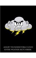 Angry Thunderstorm Cloud Severe Weather Sketchbook