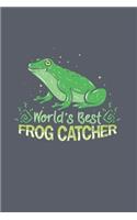 World's Best Frog Catcher: Funny Frog 2020 Planner - Weekly & Monthly Pocket Calendar - 6x9 Softcover Organizer - For Frog Hunter