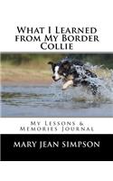 What I Learned from My Border Collie