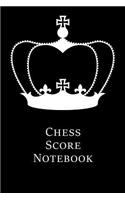 Chess Score Notebook: 100 Games Scorebook to Record Your Games, Log Wins, Moves & Strategy