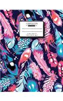 Composition Notebook Blank Unruled