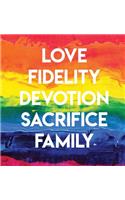 Rainbow Wedding Guest Book