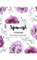 Spanish Language Weekly Planner