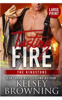 Tasting Fire (Large Print Edition)